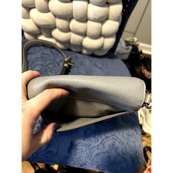 Coach Morgan Saddle Bag Granite Grey CF316 - Picture 4 of 9